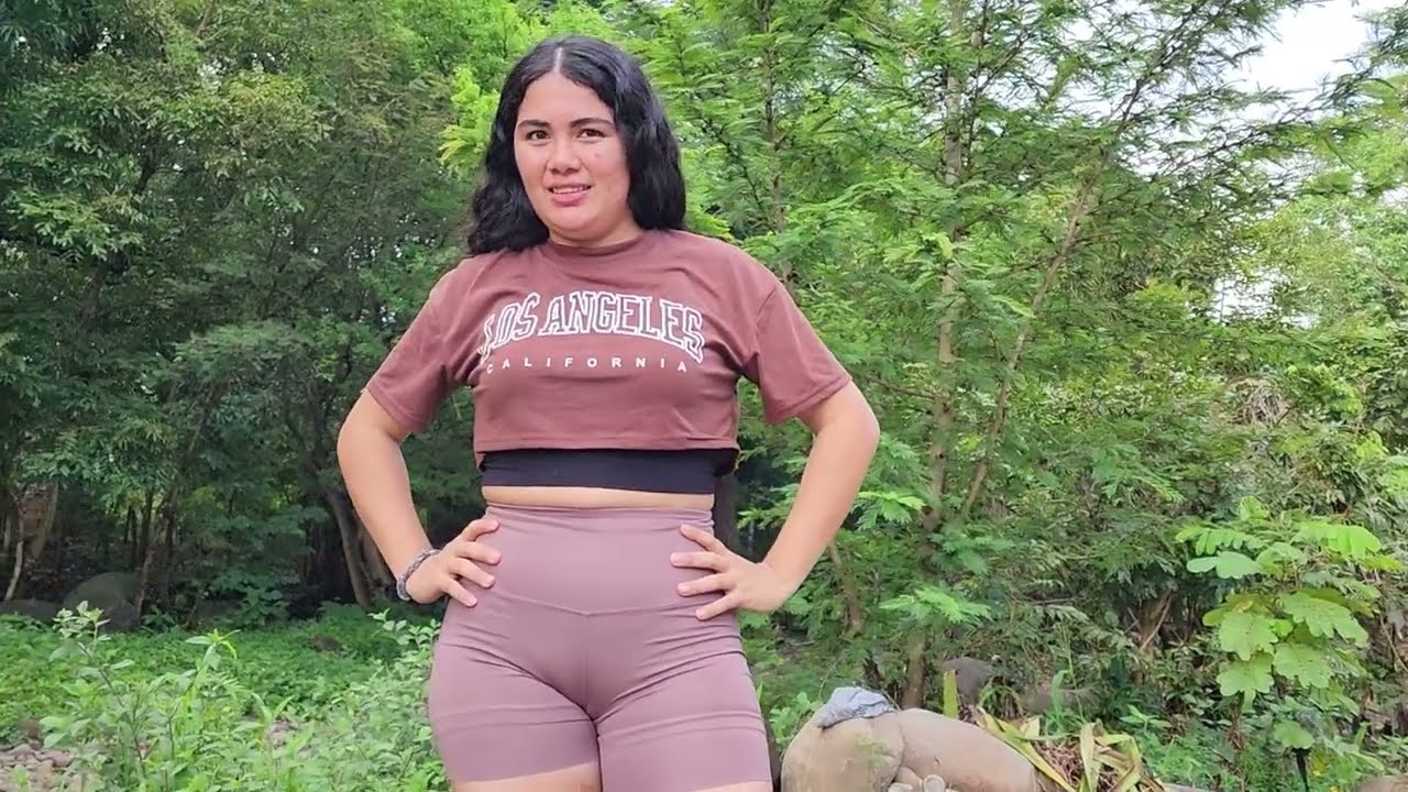 Jasmin Aragón y Wendy Méndez nos ofrecen un hermoso paisaje natural - Conviviendo en el río