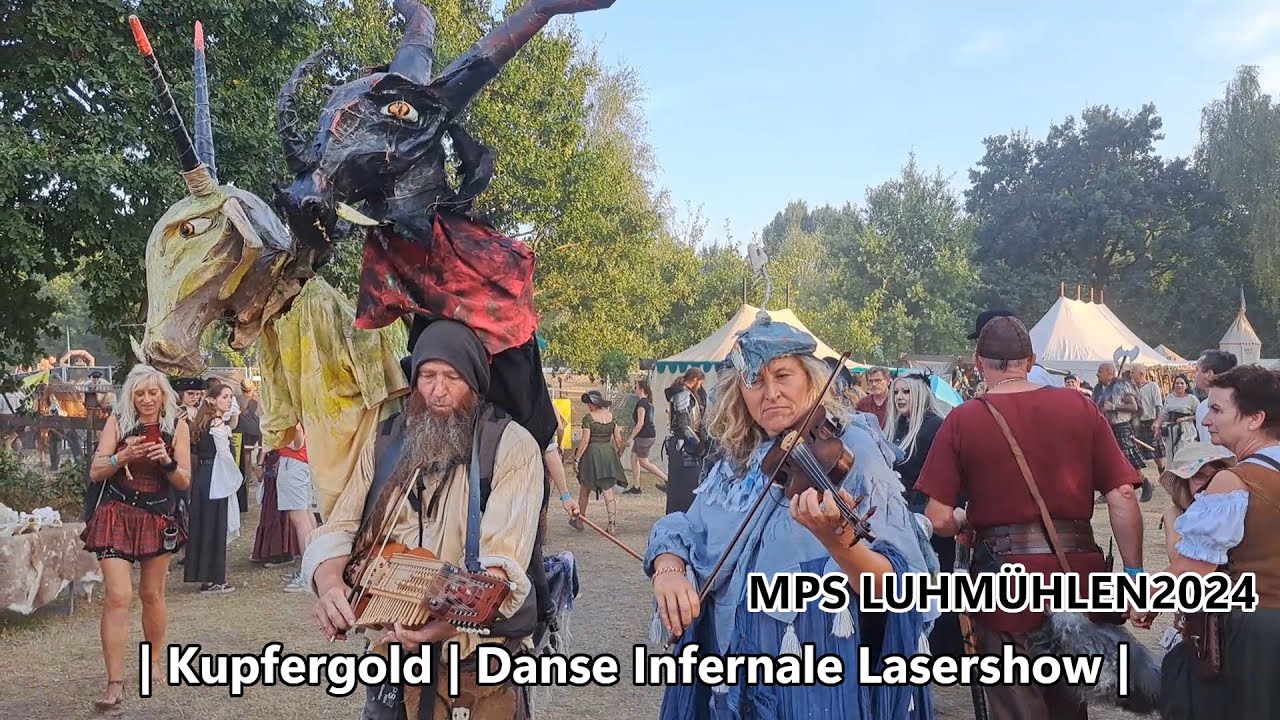 MPS Luhmühlen 2024 | Kupfergold | Danse Infernale Lasershow