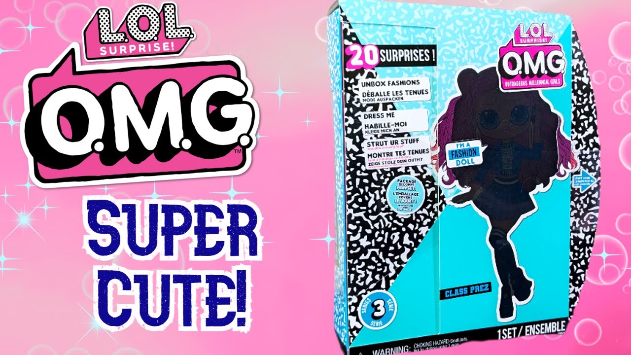 Classy Prez (She's Wearing Socks!) | LOL Surprise OMG Series 3 Class Prez | Adult Collector Review