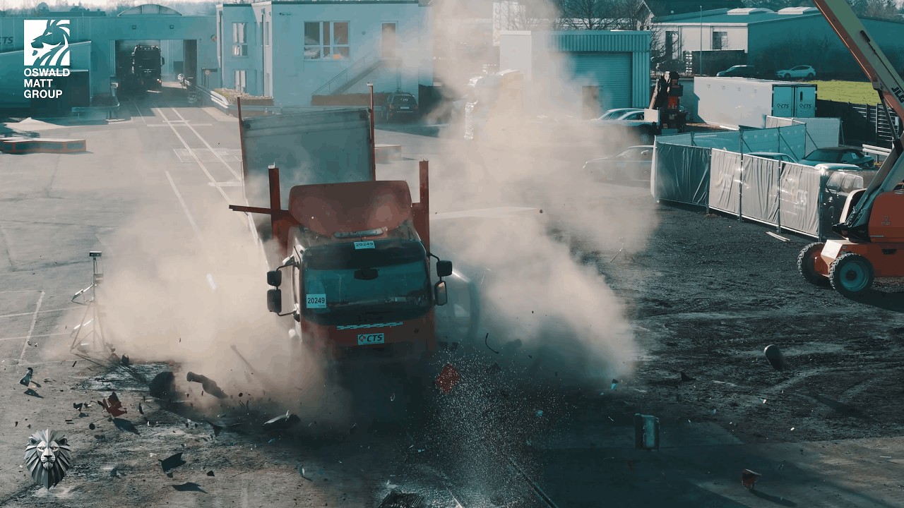 CTS Crash Test - Protect Life Black Forest Sicherheitsbarriere Hochsicherheitspoller Stadtmobiliar