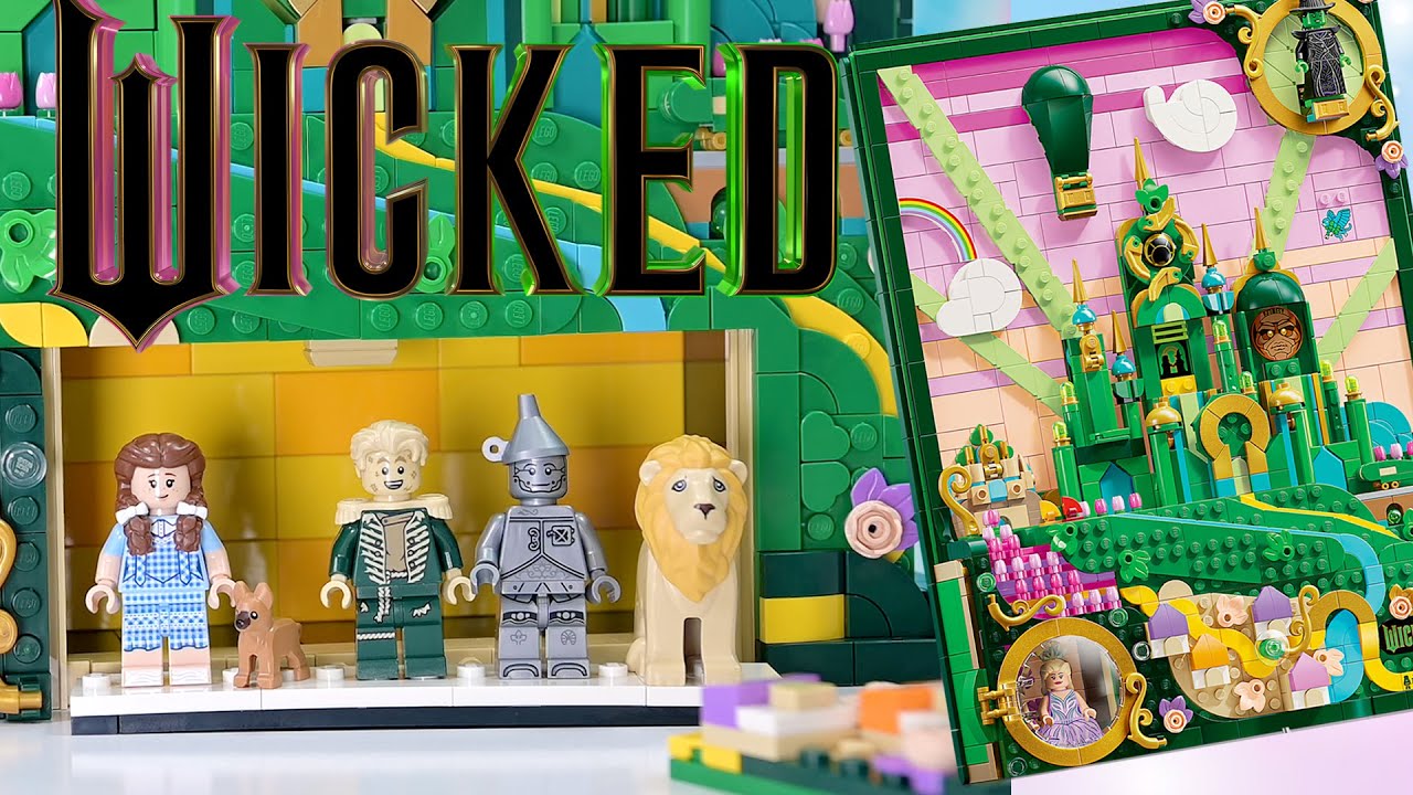 Немного Wicked для вашей стены 💚🩷