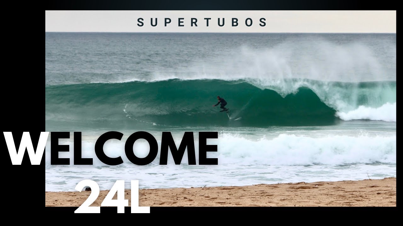 Welcome 24L | Surf Foil  Supertubos Portugal 4K