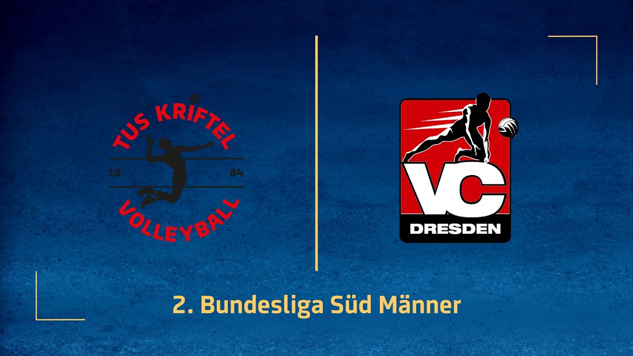 TuS Kriftel – Enervigo Volleys Dresden (2. Volleyball Bundesliga Süd M 25/26)