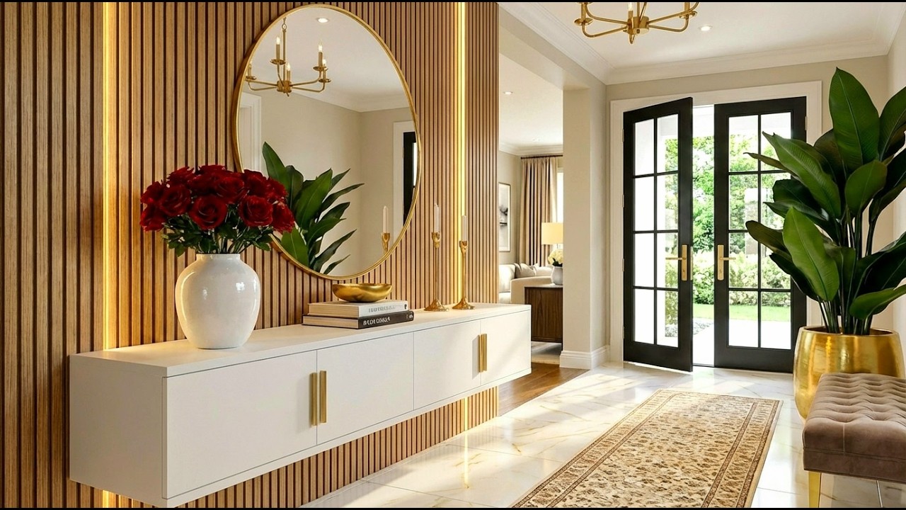 2026 Interior Design Trends | Luxury Entryway Decorating Ideas & Stunning Console Table Ideas 