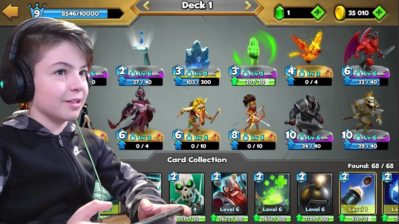 GRAND MASTER I PUSH - FULL FORGED DECK - Castle Crush