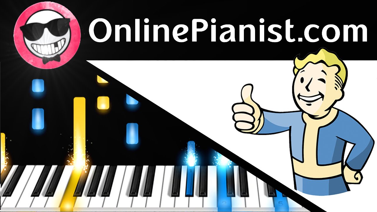 Fallout 4 - Main Theme Piano Tutorial - How to Play
