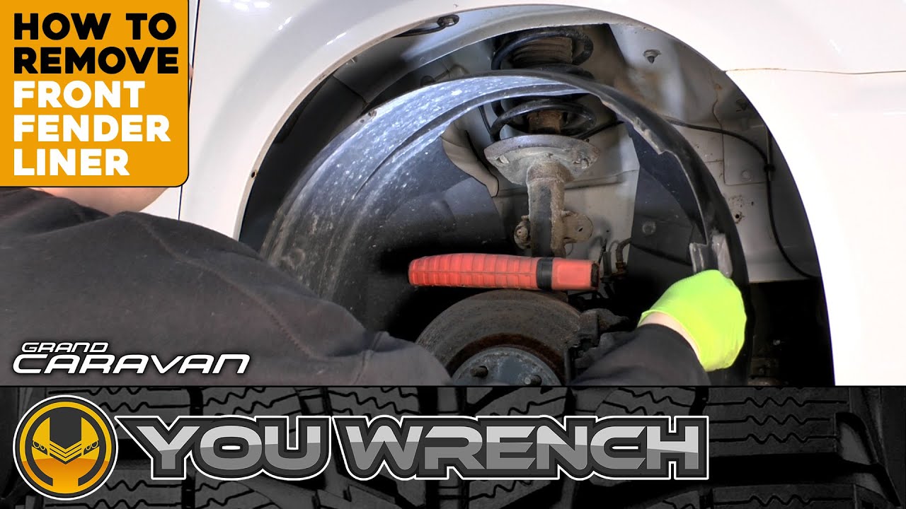 How to Remove Front Fender Liner - Grand Caravan (2008-2020) Town & Country