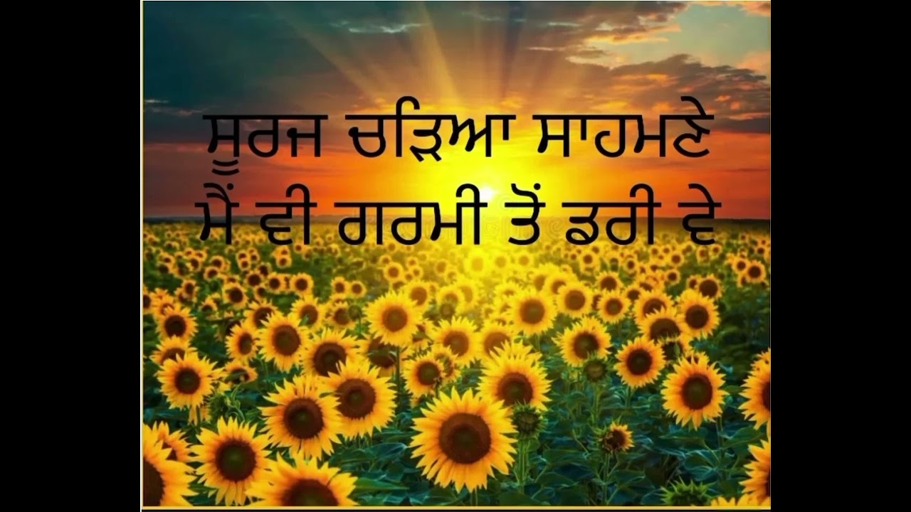 ਵਿਆਹ ਤੇ ਗਾਉਣ ਵਾਲੇ ਗੀਤ 