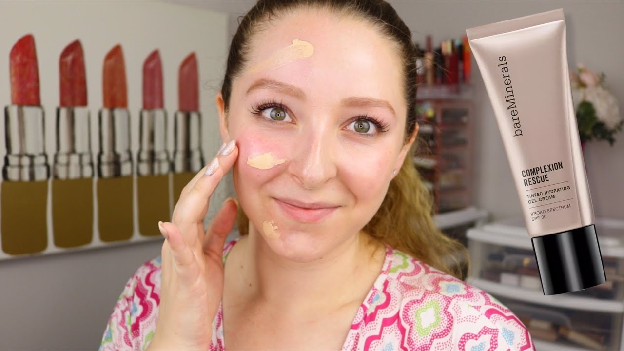 Обзор тонирующего увлажняющего гелевого крема bareMinerals Complexion Rescue Tinted Hydrating Gel...