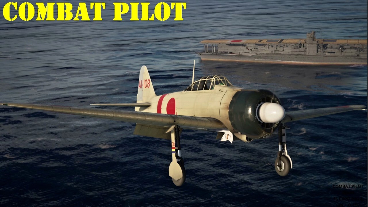 A6M2 Zeke ✈ Combat Pilot │ Demo test