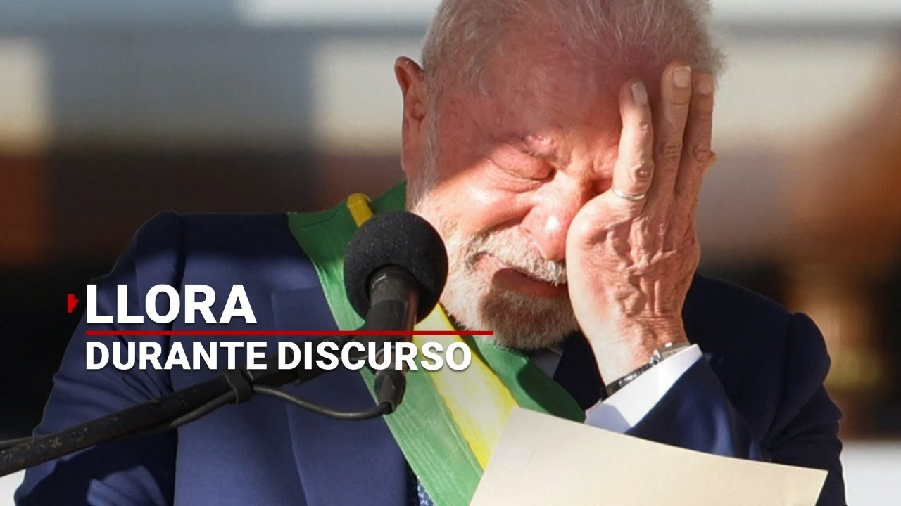 Lula da Silva LLORA tras asumir por tercera vez la presidencia de Brasil
