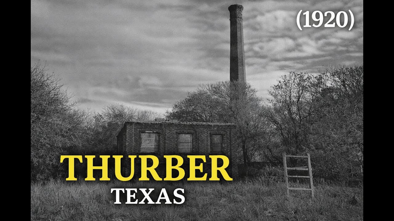 The Ghost Community Destroyed by the Railroad Collapse — Thurber, Texas.