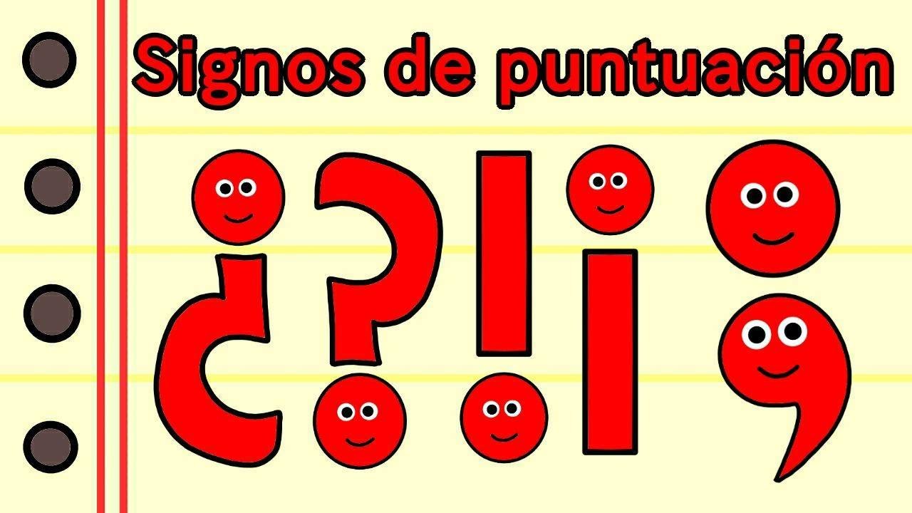 Signos de puntuación para niños  Video de Peques Aprenden Jugando