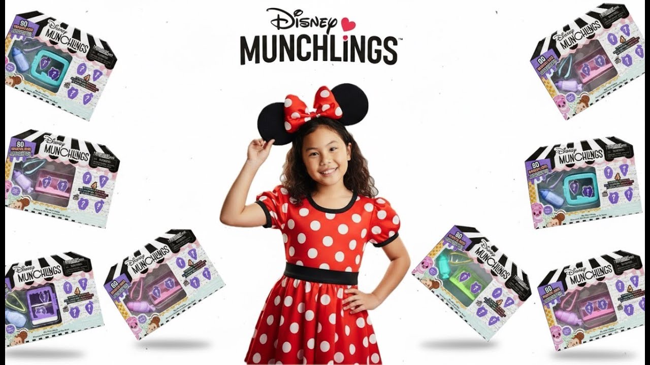 UNBOXING the Disney Munchlings MINI MUNCH Display! 🍩🍓 Cutest Surprise Ever!