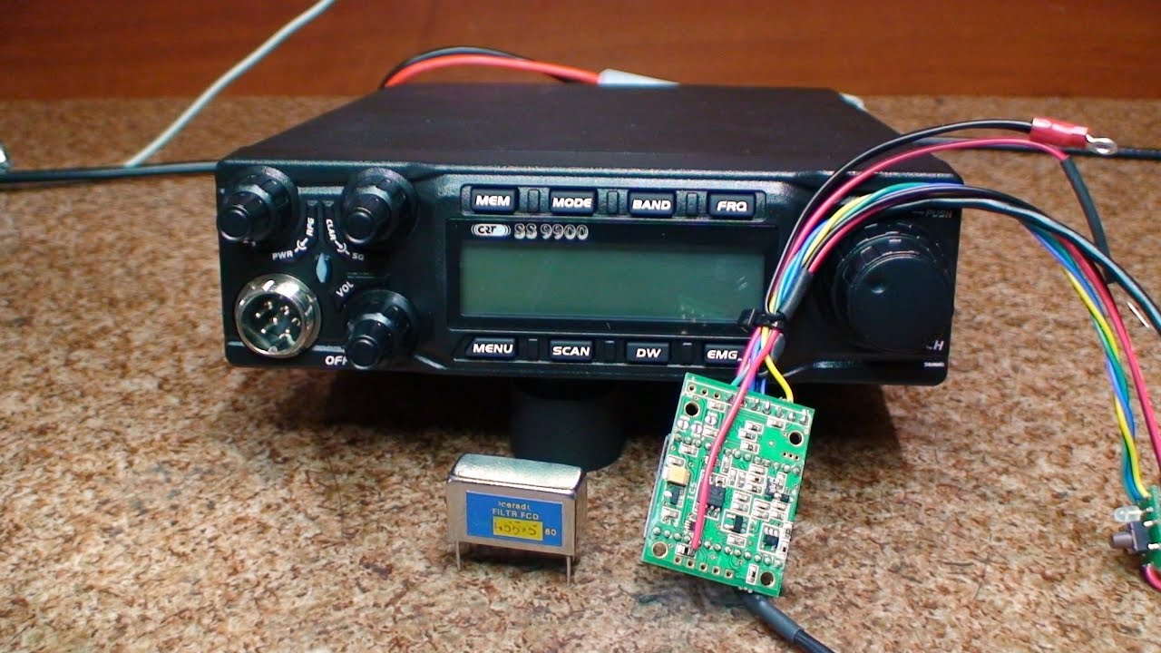 CRT SS-9900 montaż DSP oraz filtru CERAD i Tuning