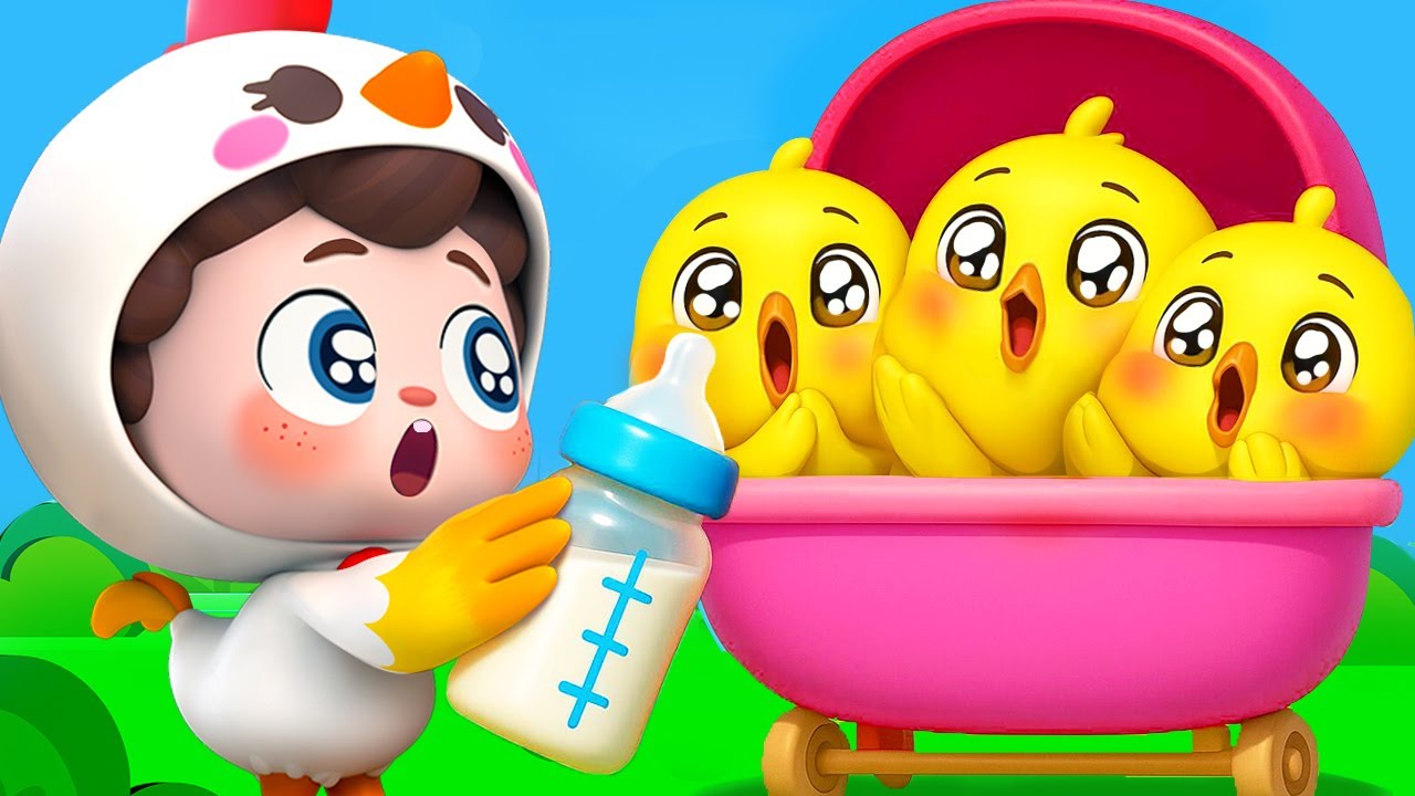 ひよこのお世話 | お世話ごっこ | イエス！ネオ | 赤ちゃんが喜ぶ歌 | 童謡 | アニメ | 動画 | ベビーバス| BabyBus