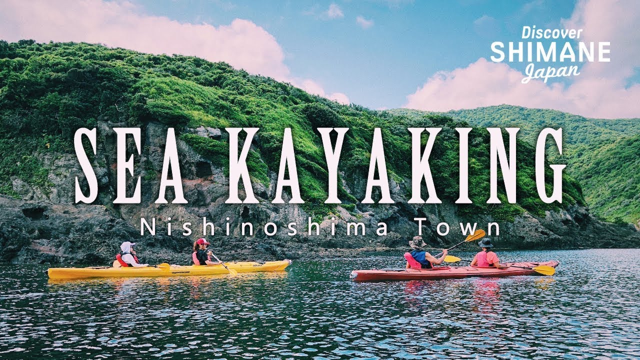 Sea Kayaking at the Oki Islands, Shimane!