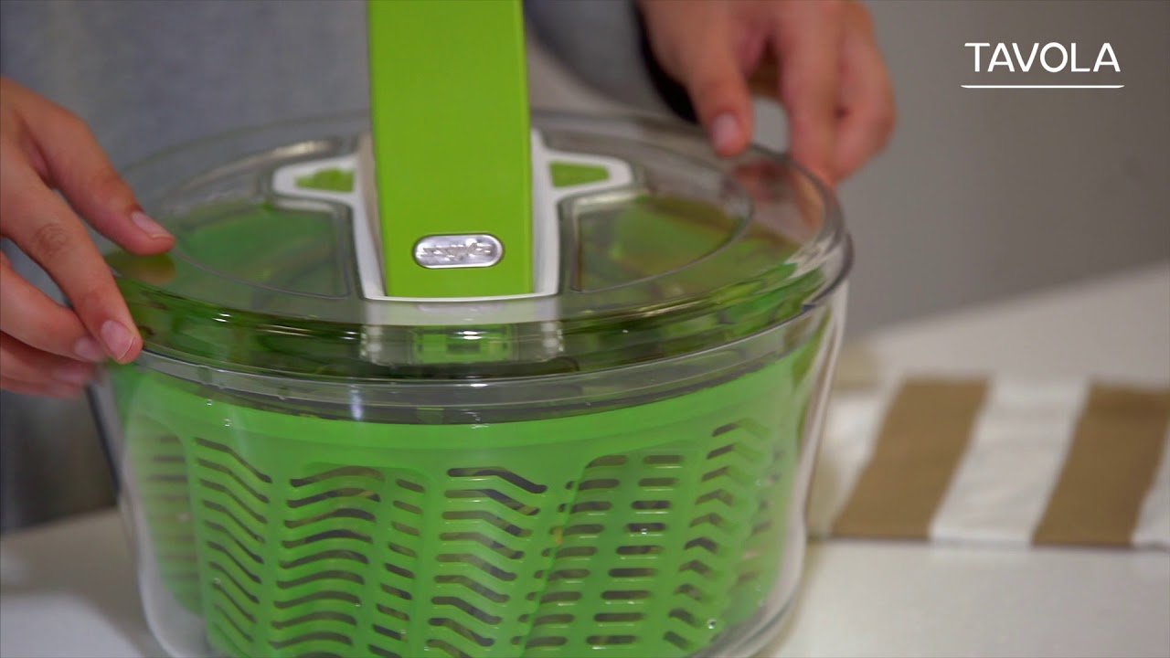 Zyliss Swift Dry Salad Spinner - مصفاة دوارة لتجفيف السلطة من زيليس