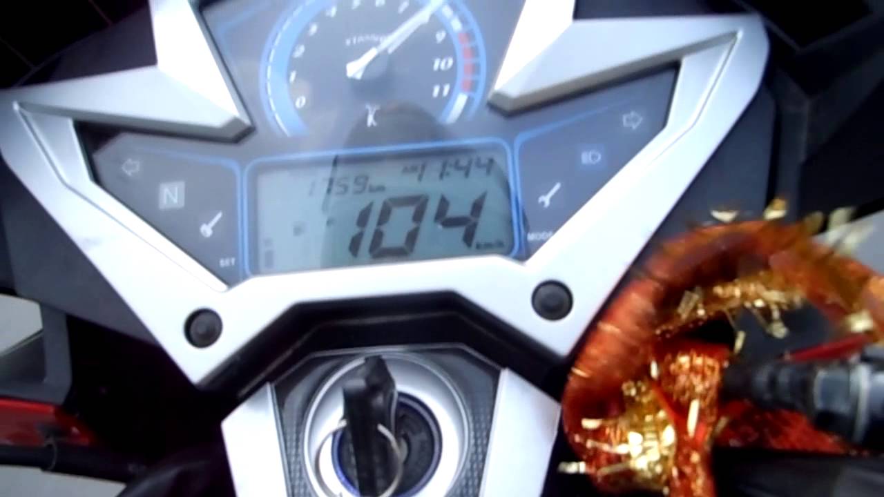 top speed of new hero extreme 2014