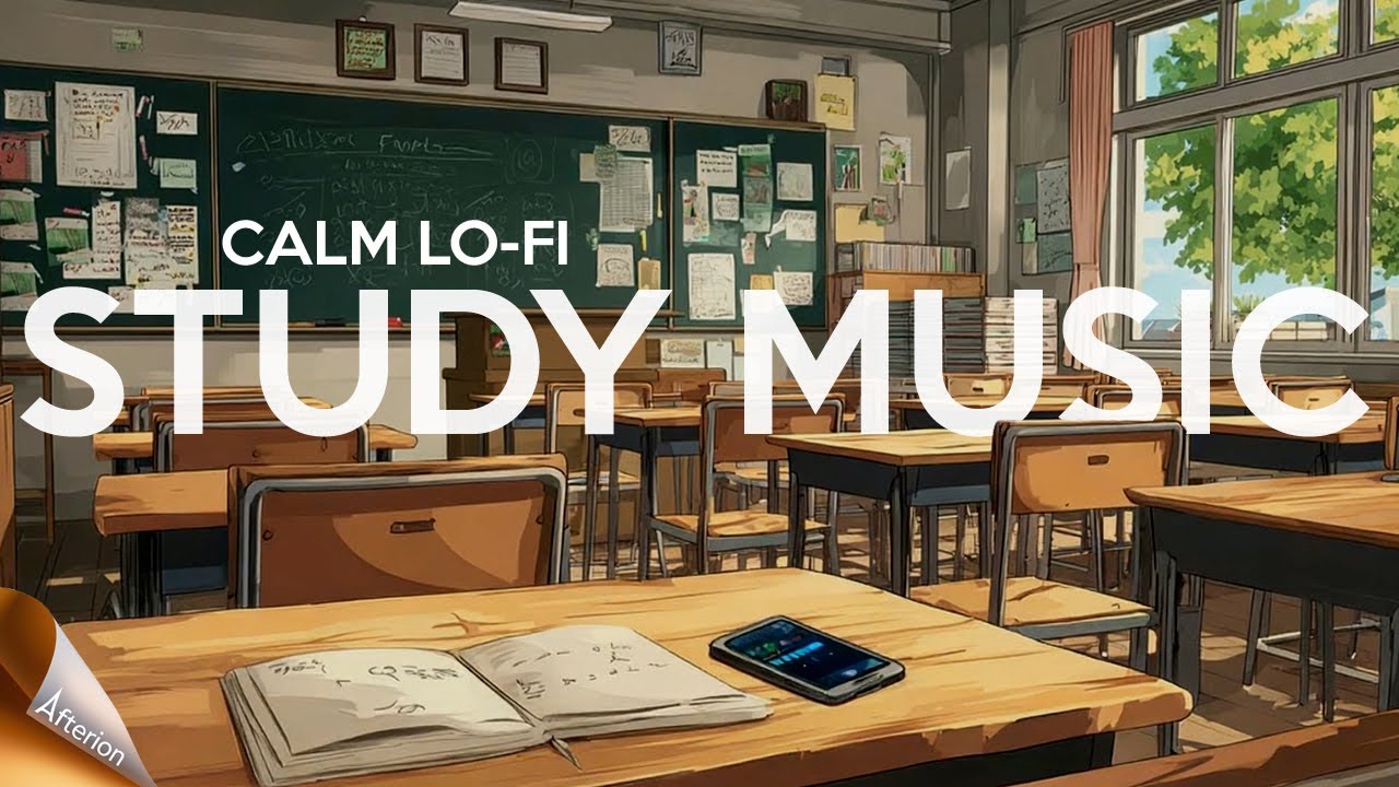 Study Music | Focus Music Lo-Fi | Classroom Scene for Learning & Focus Background Music
