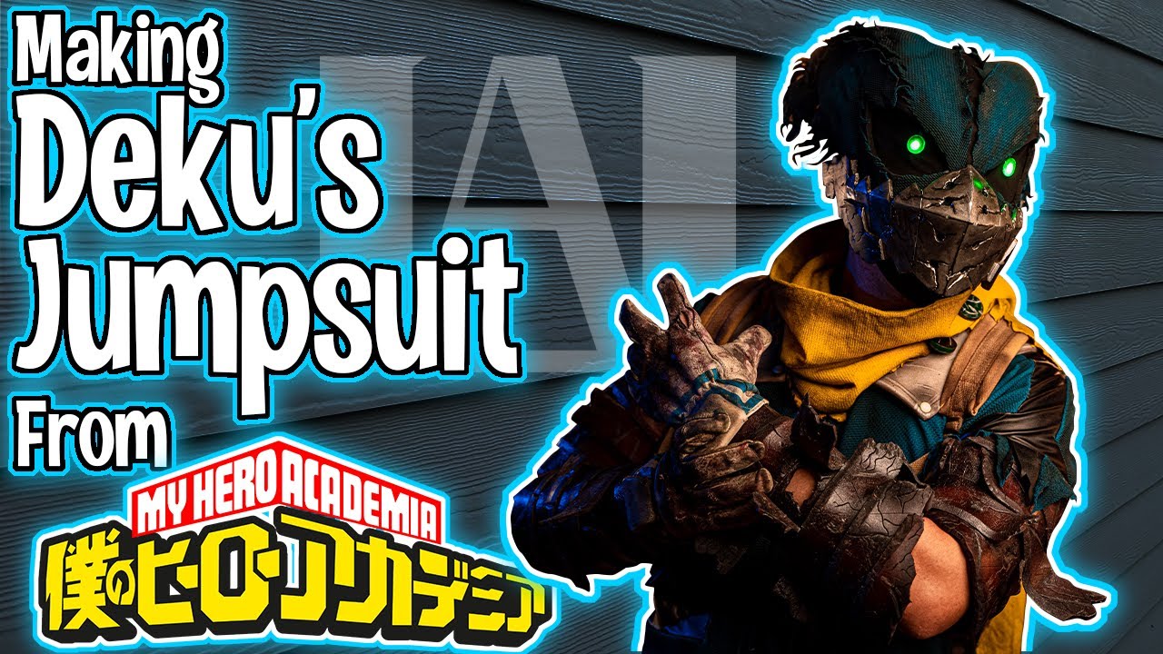 Making the Jumpsuit | Finishing My Dark Deku Cosplay | 