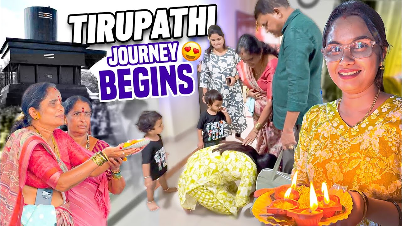 Tirupathi Journey hegittu nodi😍🙏
