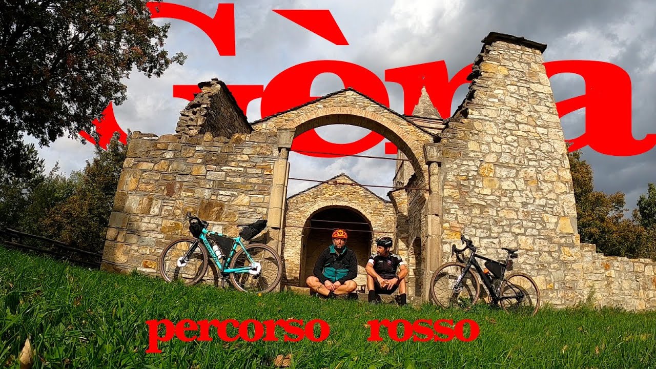 PERCORSO ROSSO GRAVEL PIACENZA 