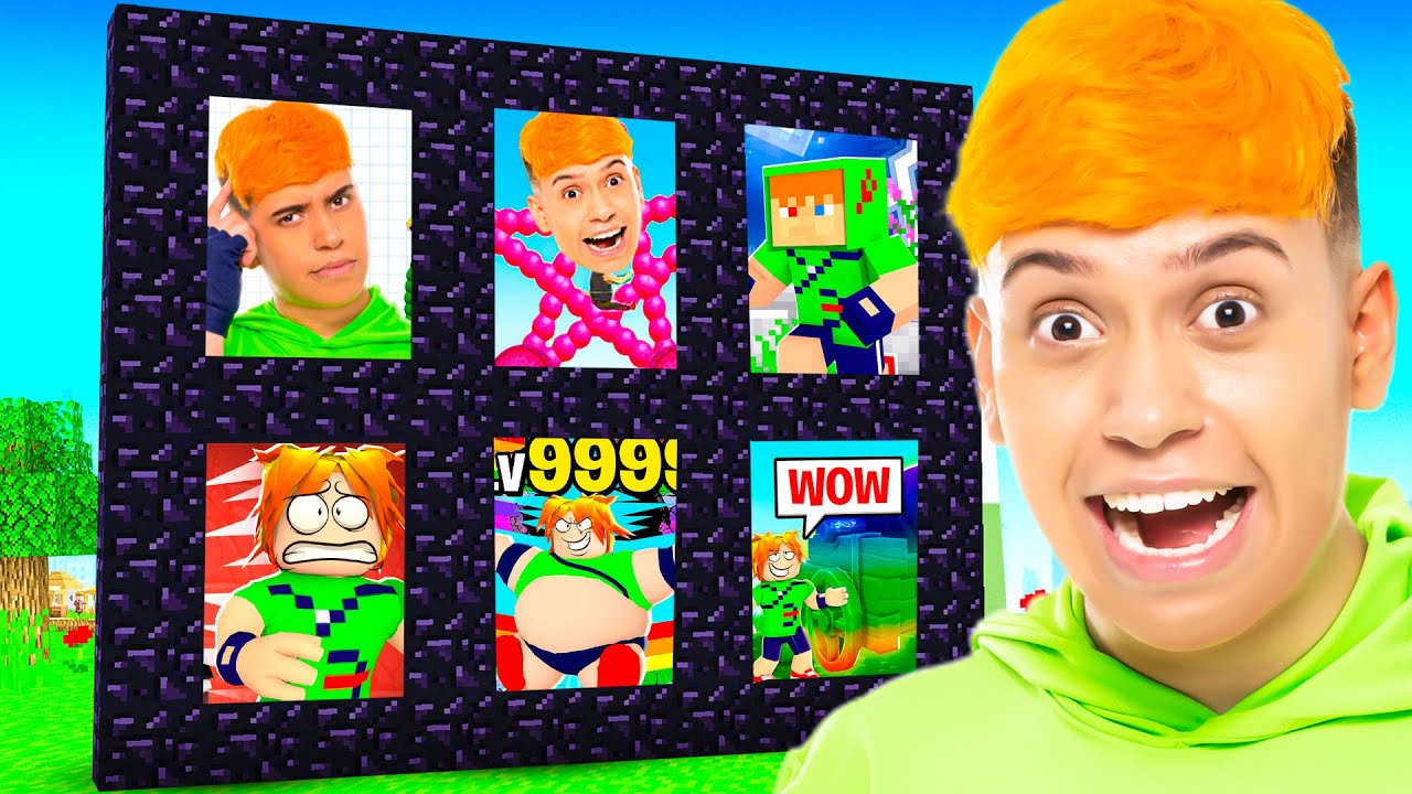 NÃO ESCOLHA O PORTAL ERRADO DO ROBIN HOOD NO MINECRAFT!!