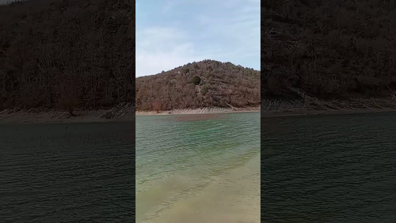 Дамба на Реке Сукко и её притоке создаёт живописное озеро. Озеро Кипарисов 🏞️ 28.01.26.