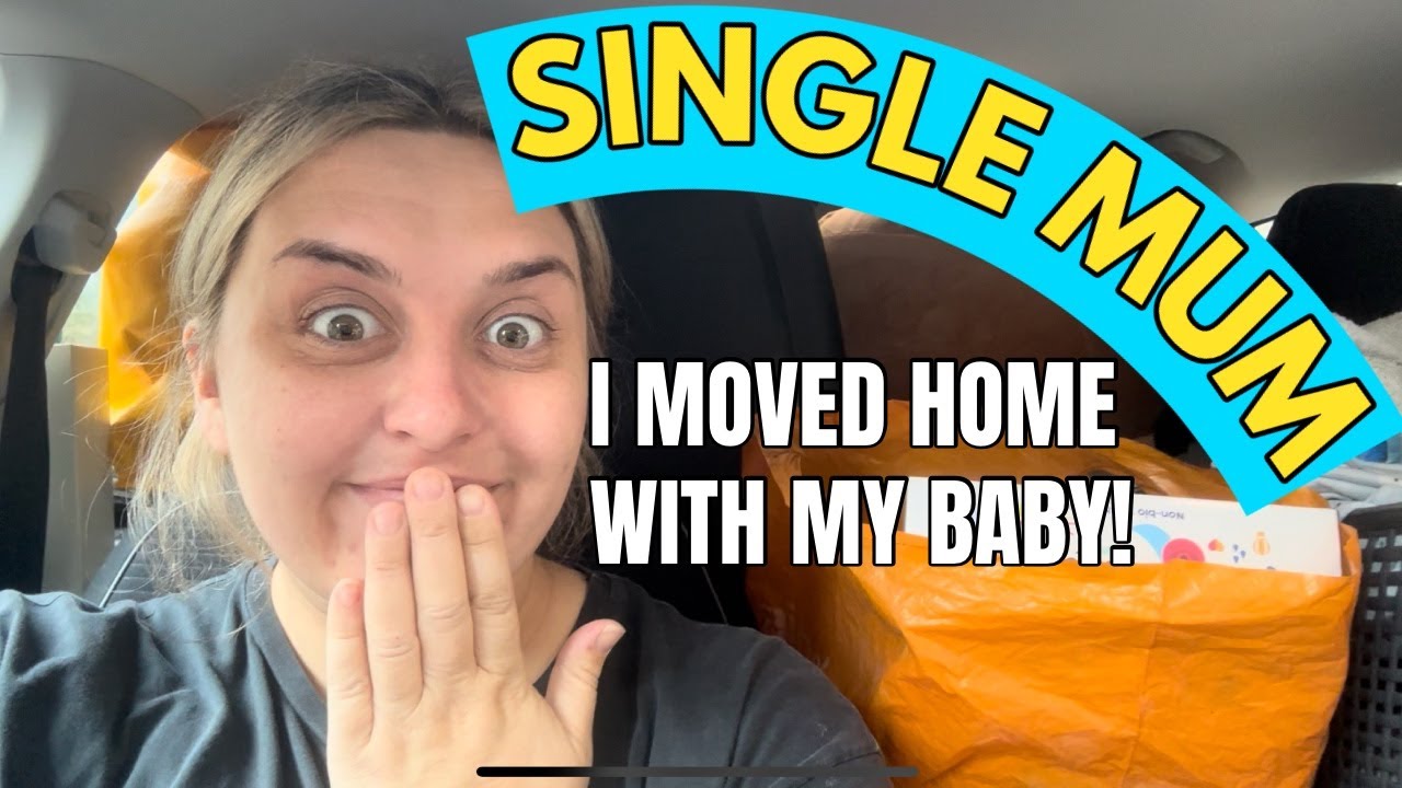 MOVING VLOG: moving into my parent's house as a single mum