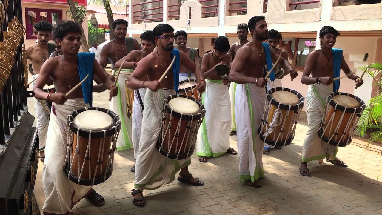 Drummers from a South Indian wedding