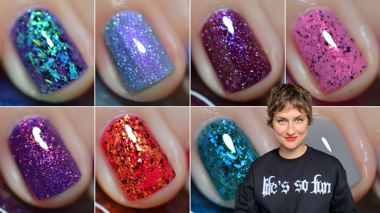Polished for Days Once Upon A Nightmare Collection Swatches