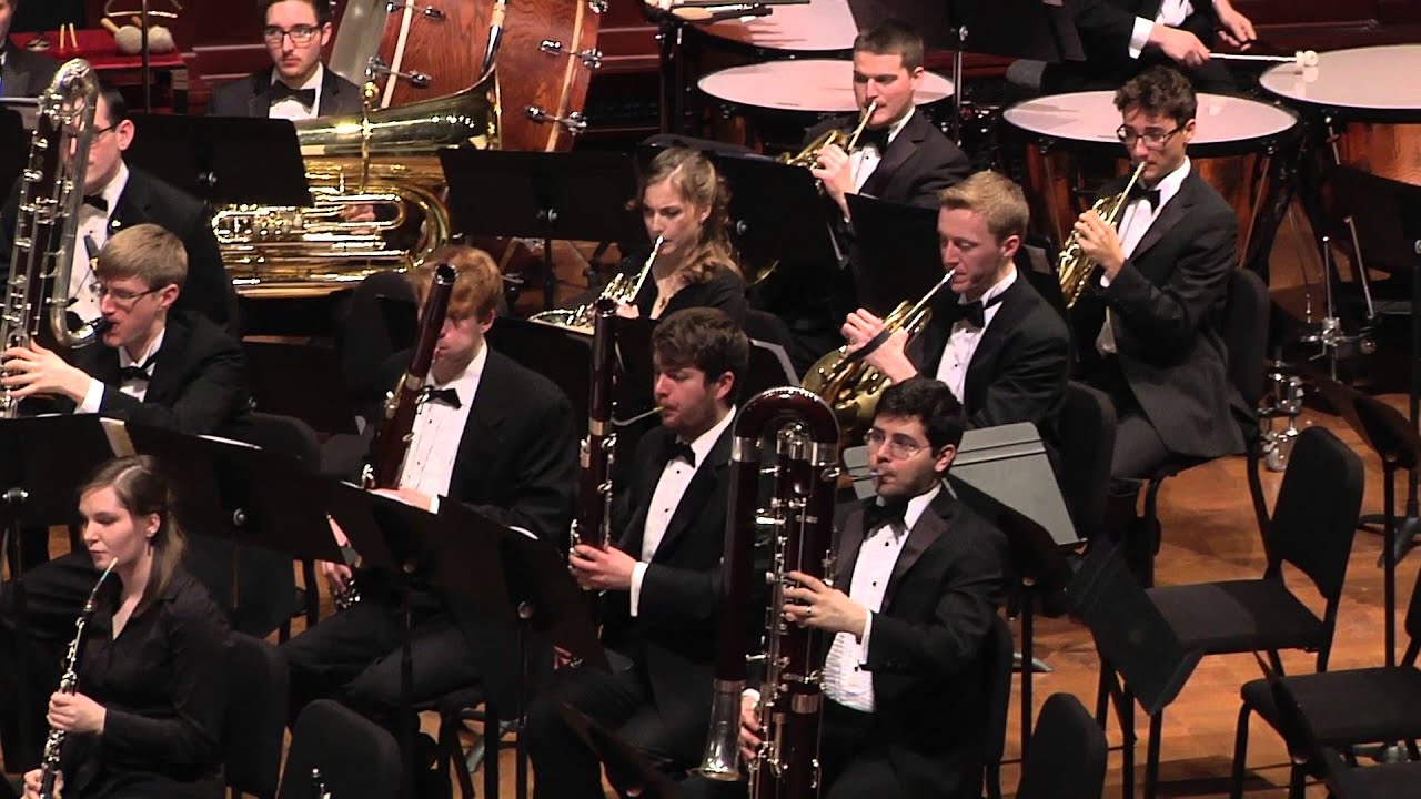 UMich Symphony Band - Paul Dooley - Masks and Machines (2015)