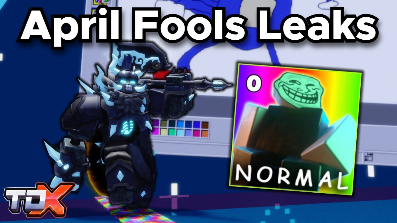 TDX New April Fools Leaks #90 (New Map, New OST, New Skin) - Tower Defense X Roblox