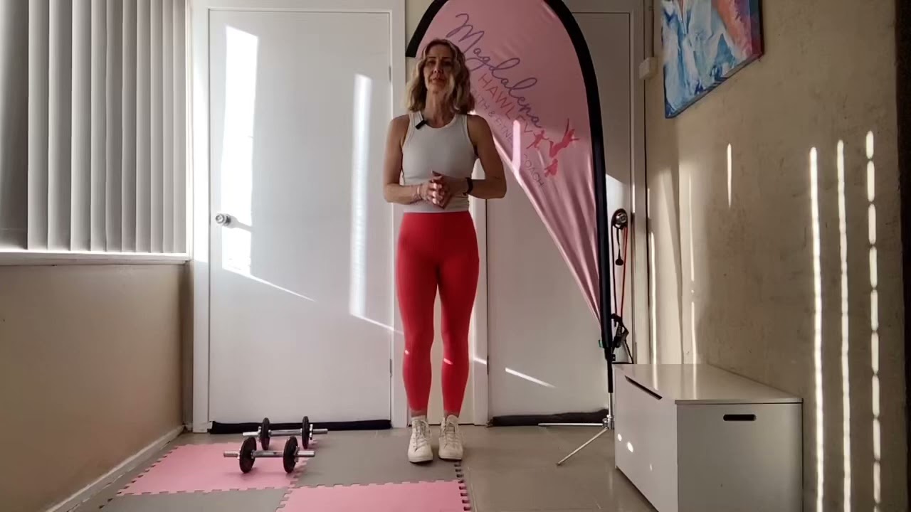 Dumbbell side lunge