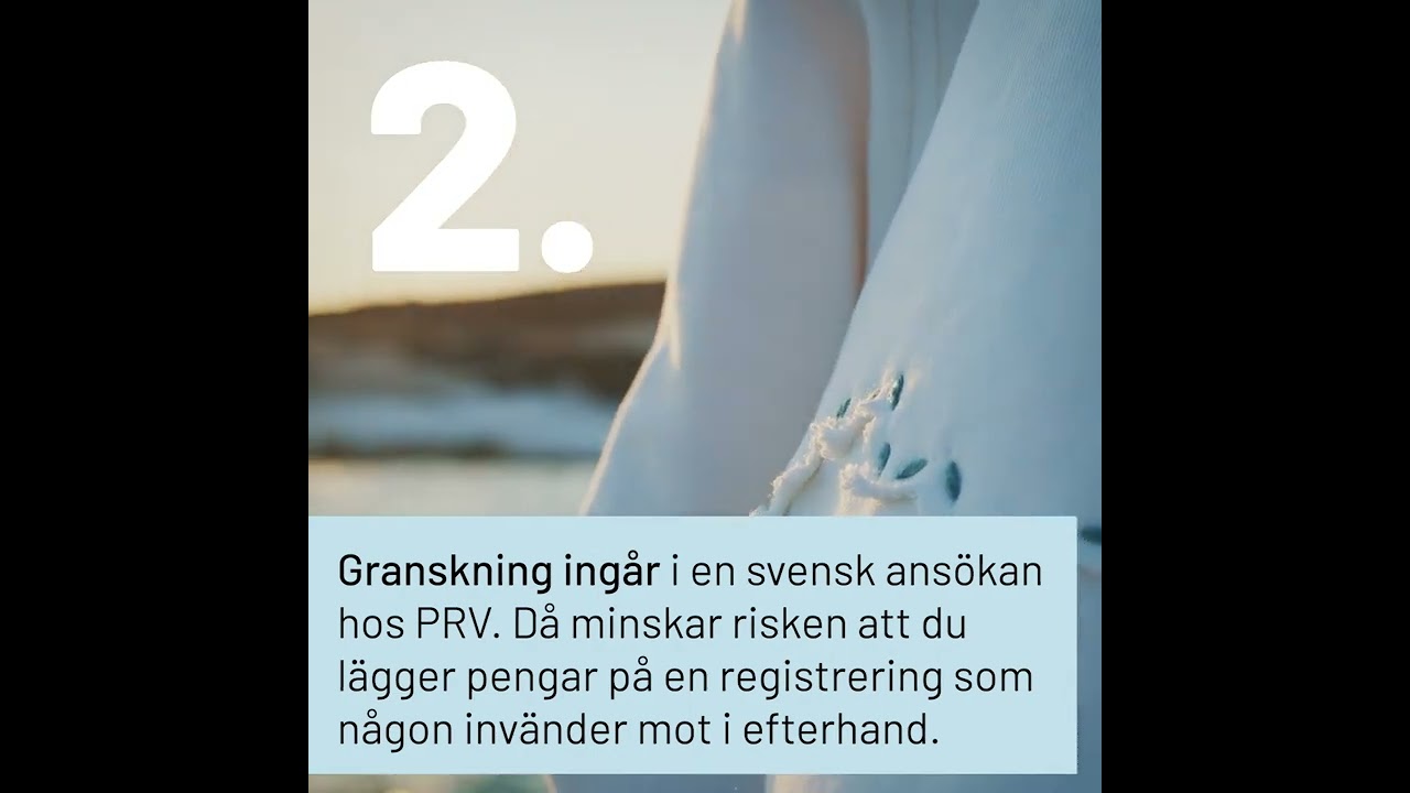 F&ouml;rdelar med att s&ouml;ka ett svenskt varum&auml;rke