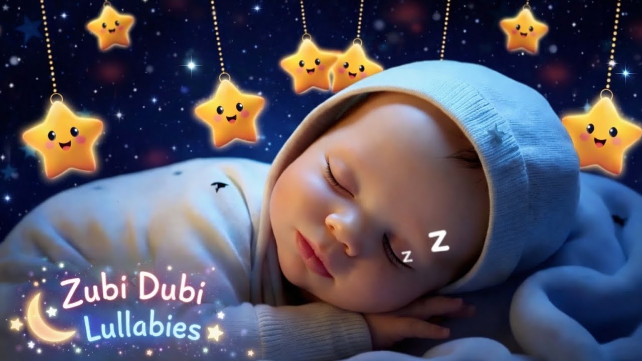 Relaxing ❤️Baby Bedtime Lullaby – 4 Hours Continuous 💤