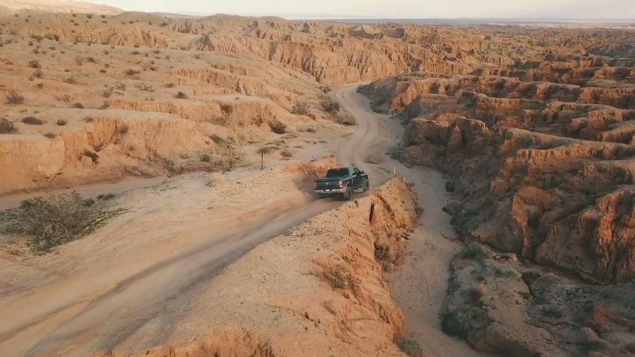 Short Trail, Borrego Springs, with RAM 1500