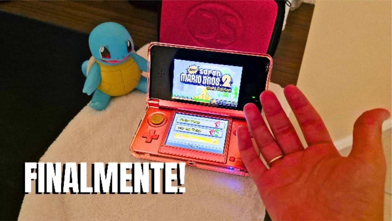 Esperei anos pra zerar meu primeiro jogo no Nintendo 3DS🎮🍄