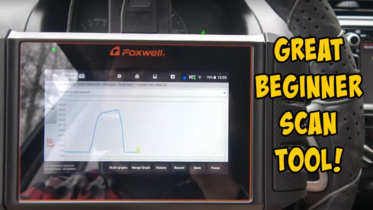 Foxwell NT716 4 System Scan Tool. This mid-level scanner really Impresses.