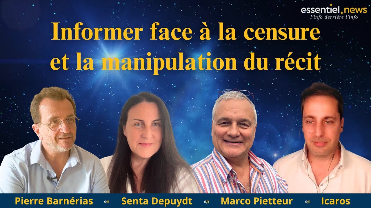 Le r&ocirc;le essentiel des m&eacute;dias: Pierre Barn&eacute;rias, Marco Pietteur, Senta Depuydt, Icaros, Akina