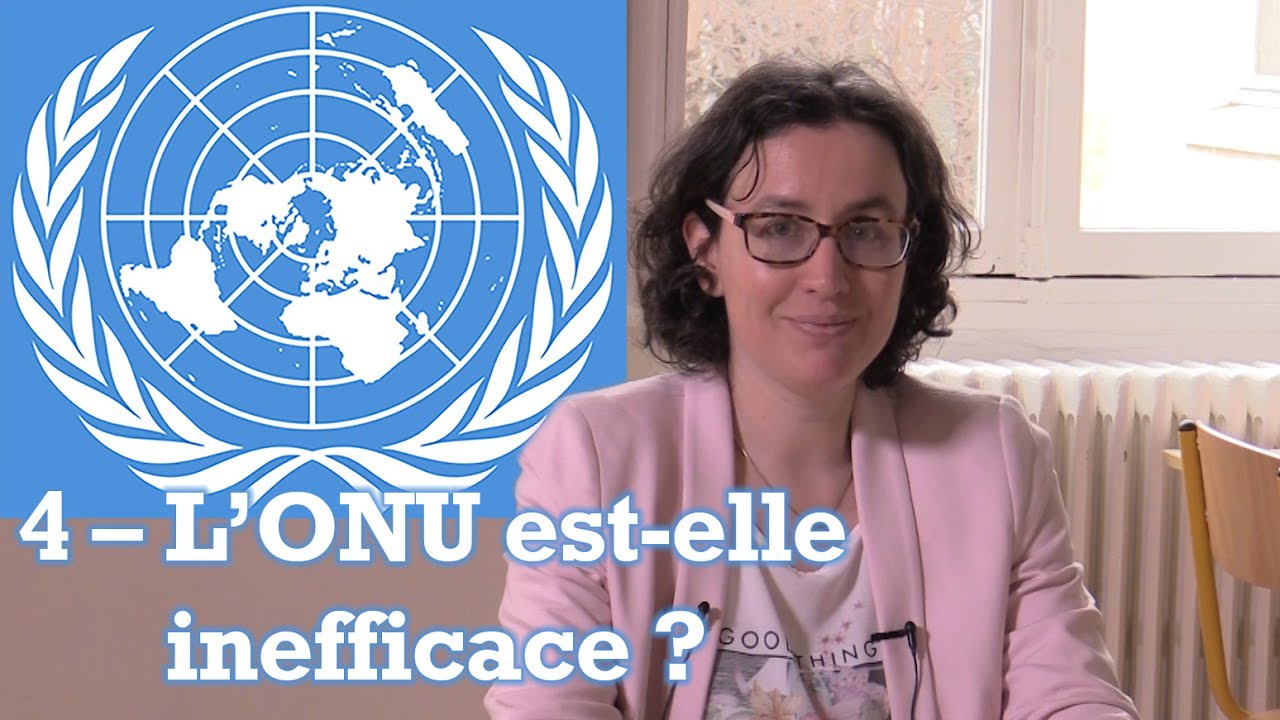 L'ONU et l'Unesco : (4) L'ONU est elle inefficace ? (Chloé Maurel)