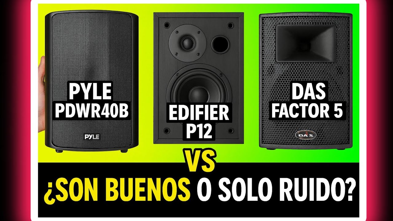 Altavoces Pyle PDWR40B: ¿Valen la pena? Unboxing, Review y Comparativa de Sonido