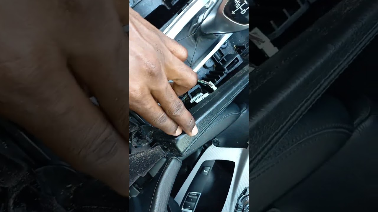 BMW f10 / 5series Center Console/ Armrest/ Ashtray Removal part 1  see part 1 for center console