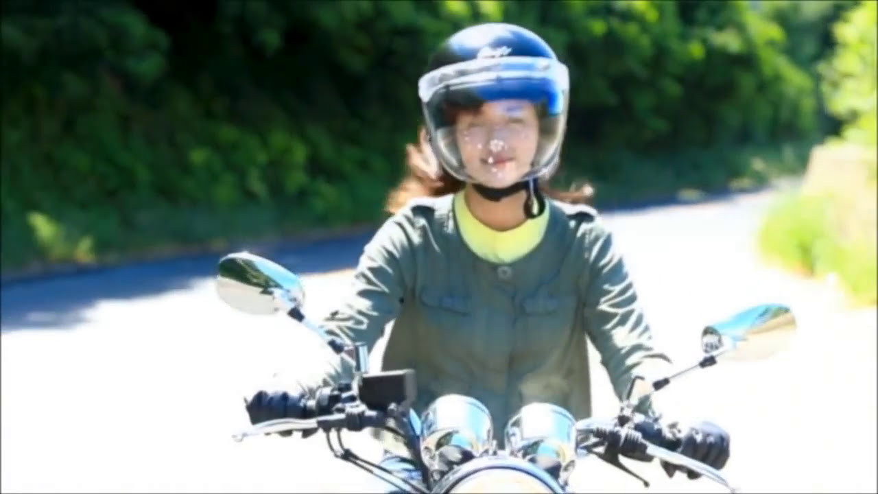ヤマハ　スポーツバイクＣＭ　Sail on~風に向かって　令 多映子