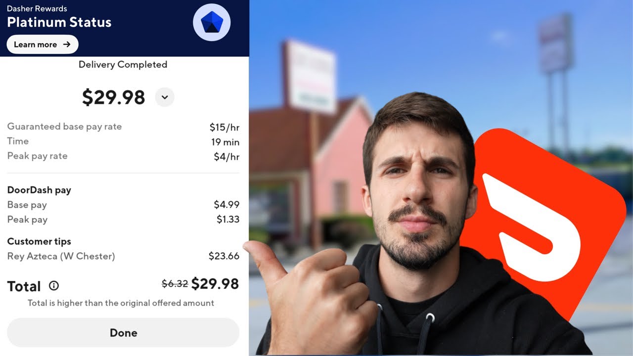 DoorDash Earn By Time As Platinum Dasher … Is It Worth It?