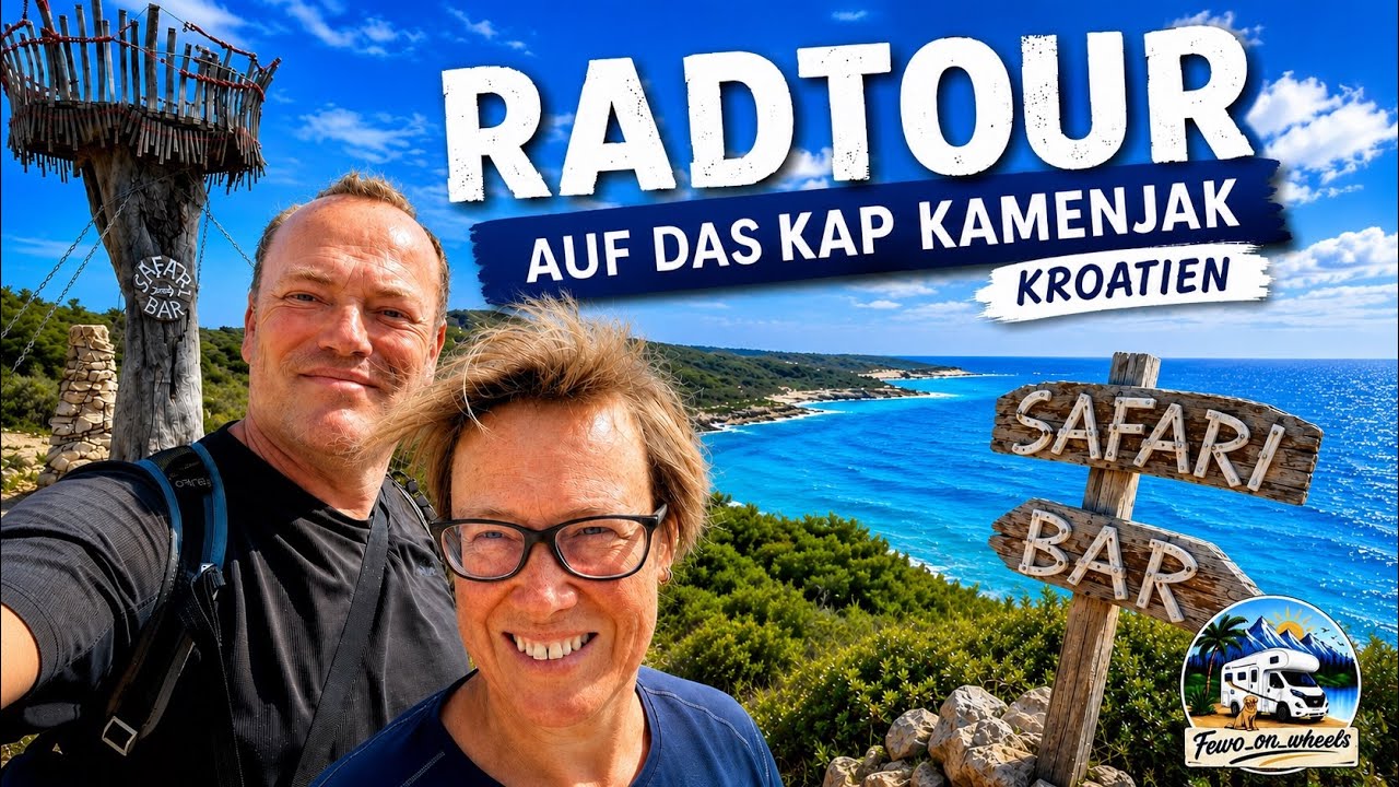Camping Arena Medulin bis Kap Kamenjak mit eBike | Safari Bar | Traumhafte Landschaft
