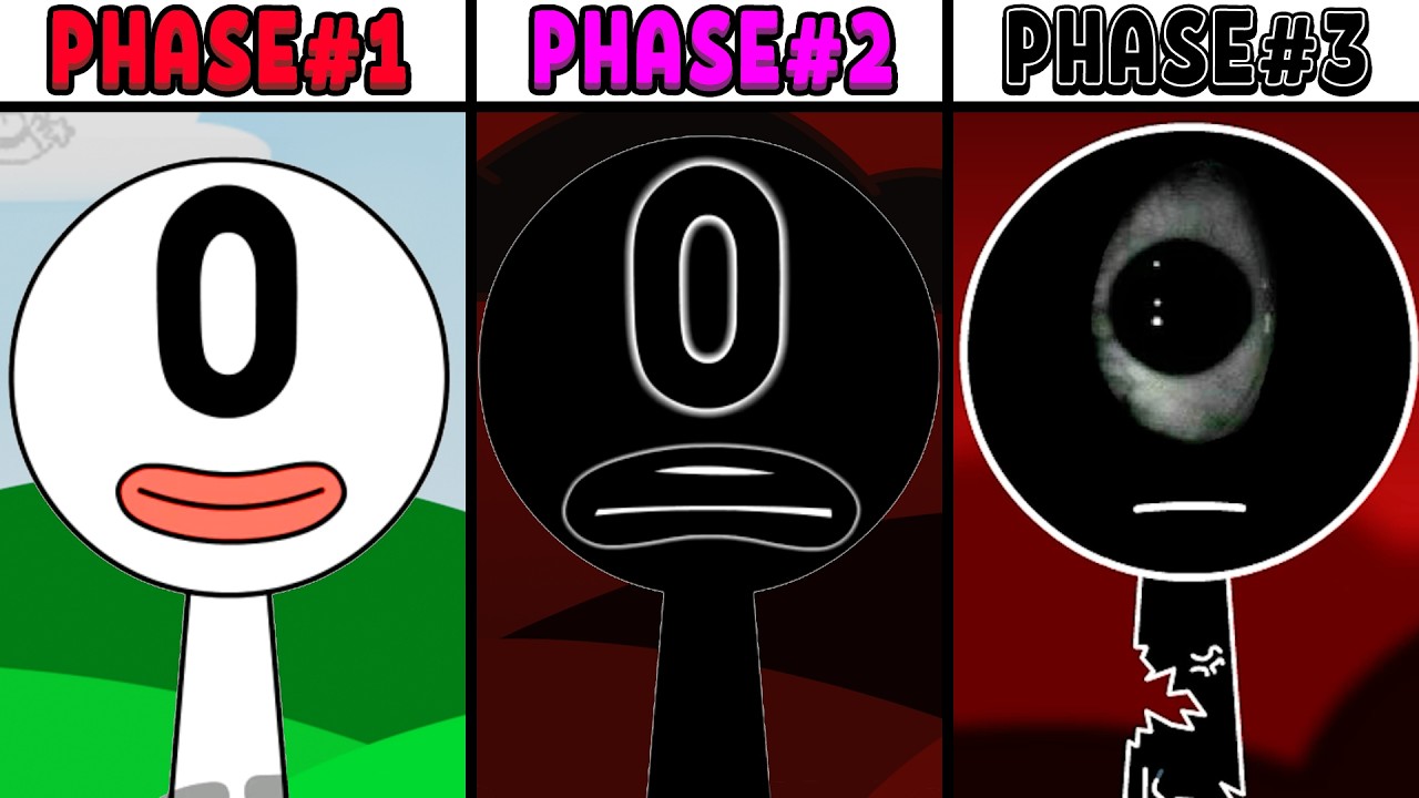 All Phases in New Incredibox Sprunki Oc of Zero: From Phase 1 to Phase 3