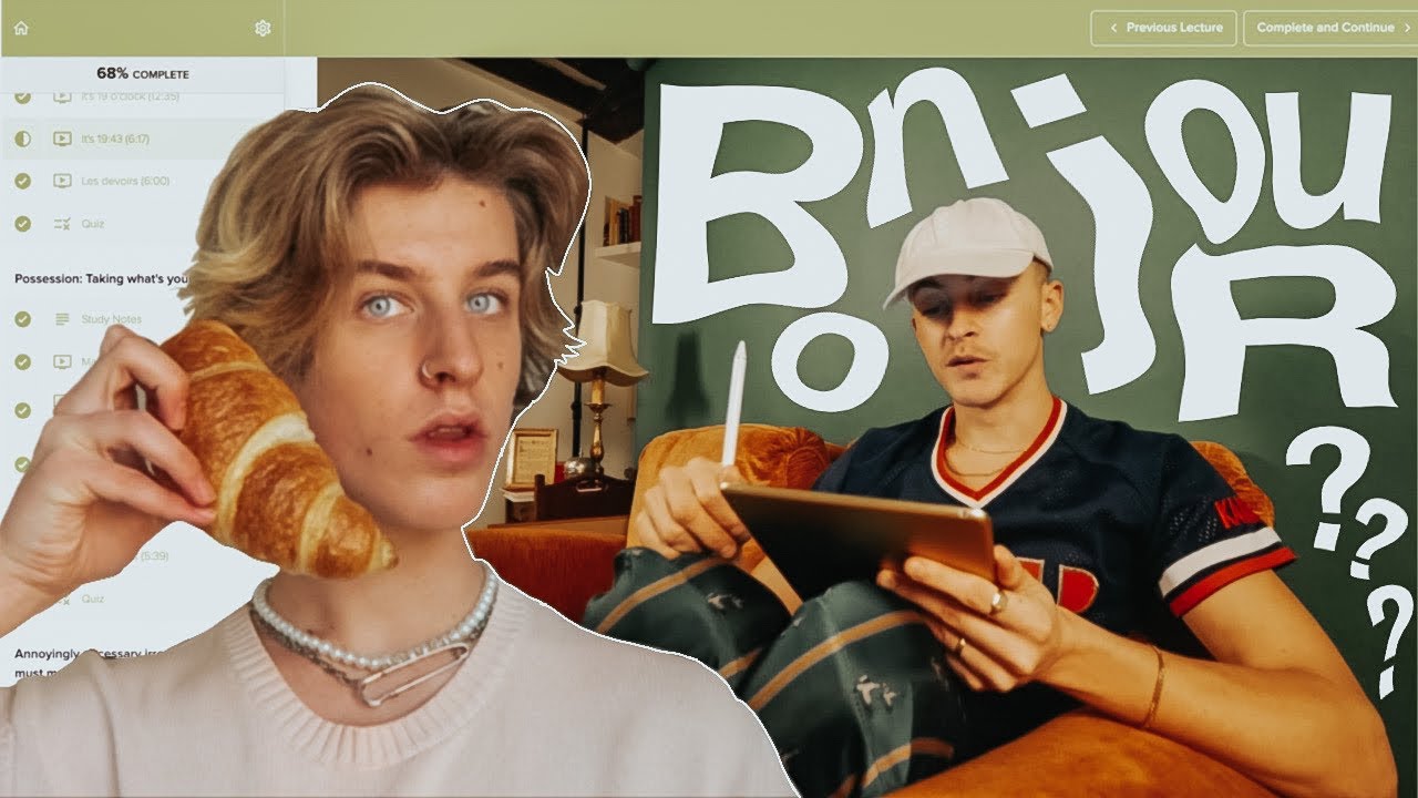 American learns french w Damon Dominique 🥐 pt. 2