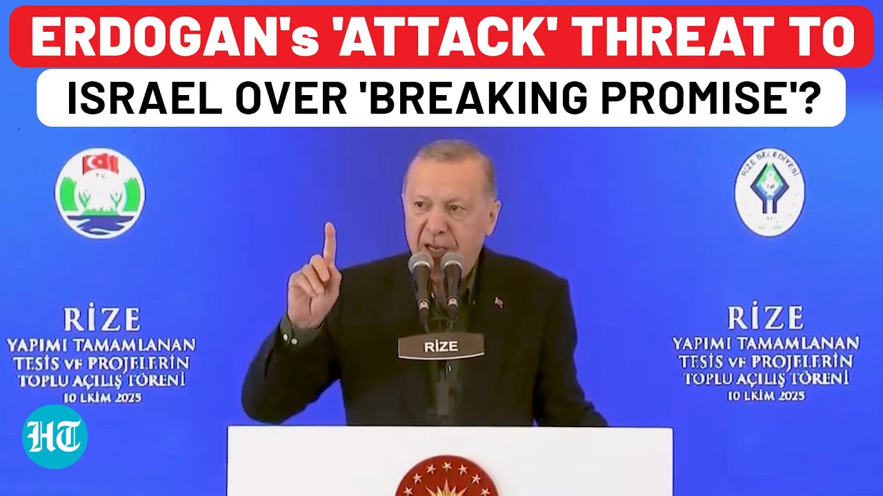 Erdogan Sends 'Attack' Threat To Israel Over 'Breaking Promise Again' On Gaza Deal?| Hamas| Trump